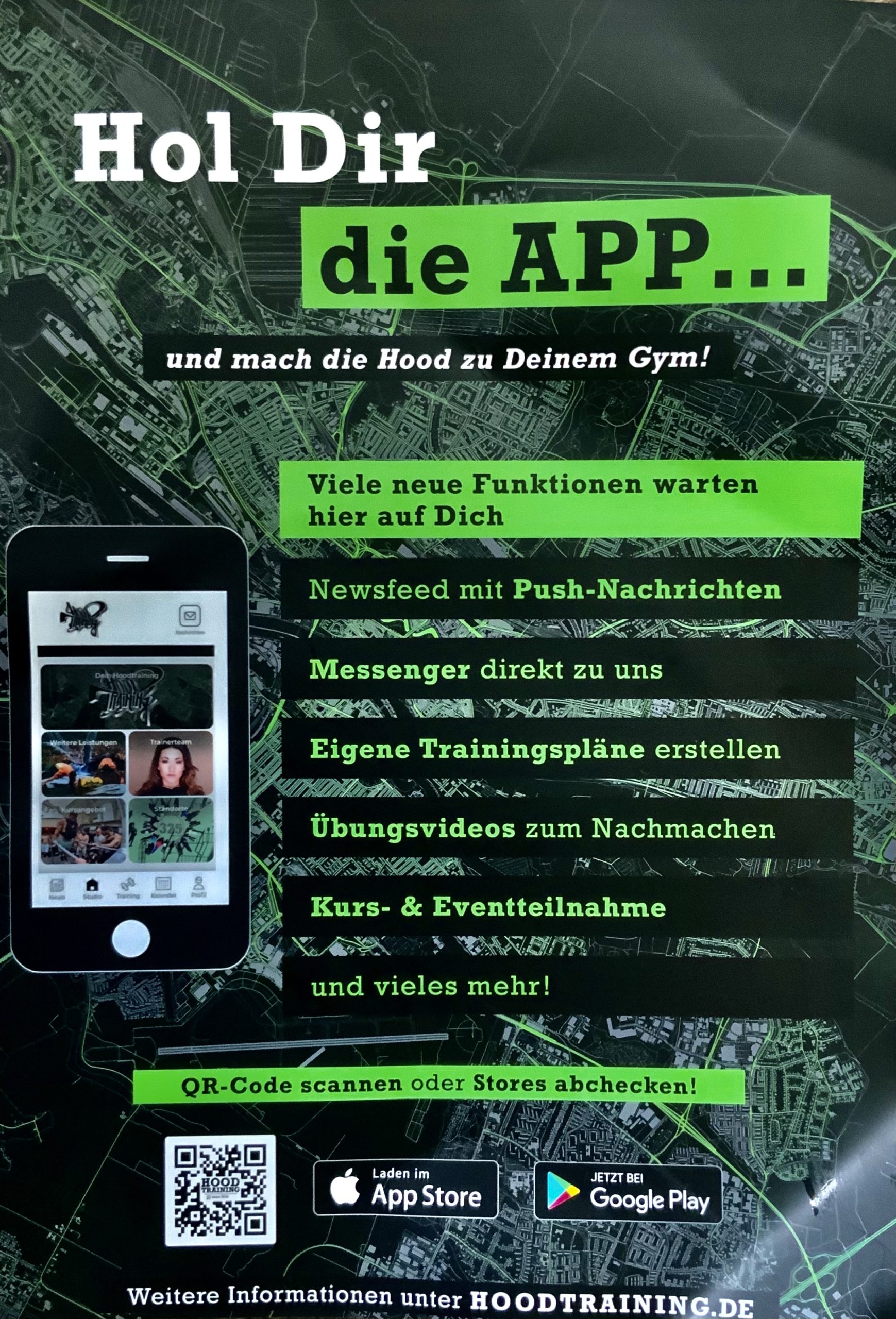 Hood Training- die App!