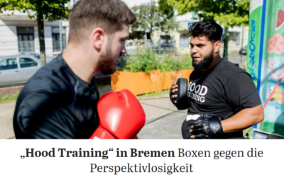 Tagesspiegel | „Hood Training“ in Bremen: Boxen gegen die Perspektivlosigkeit